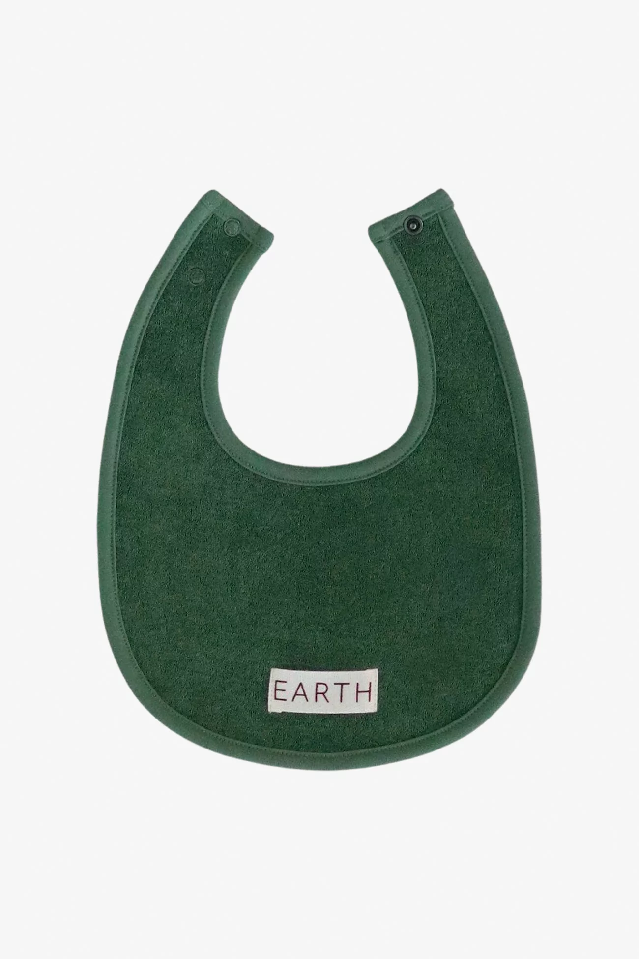 Bavoir Bébé Coton Bio – Grass Green | Centre Commercial