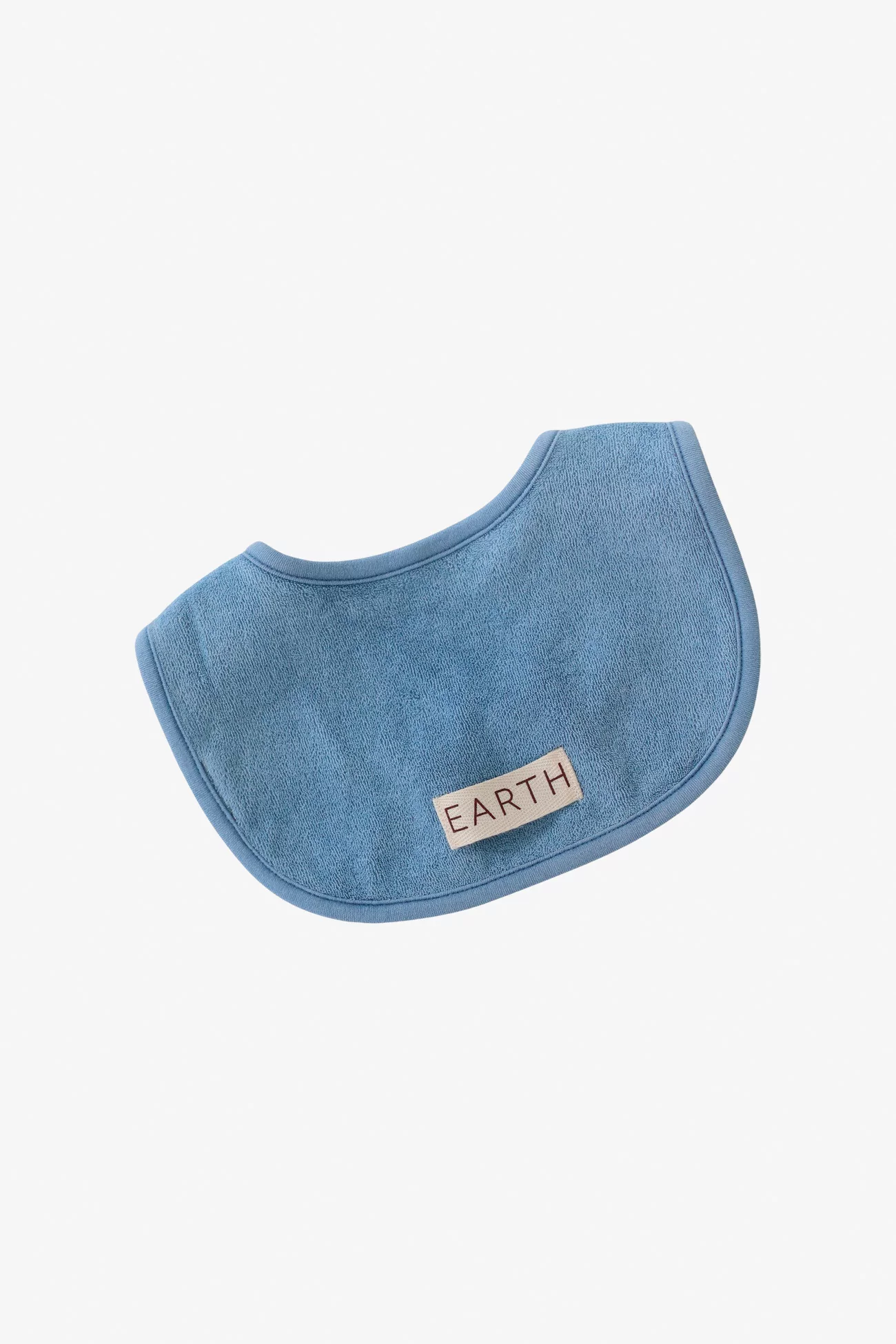 Organic Cotton Baby Bib – Blue | Centre Commercial