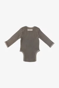 Combinaison Bébé Coton Bio – Khaki | Centre Commercial