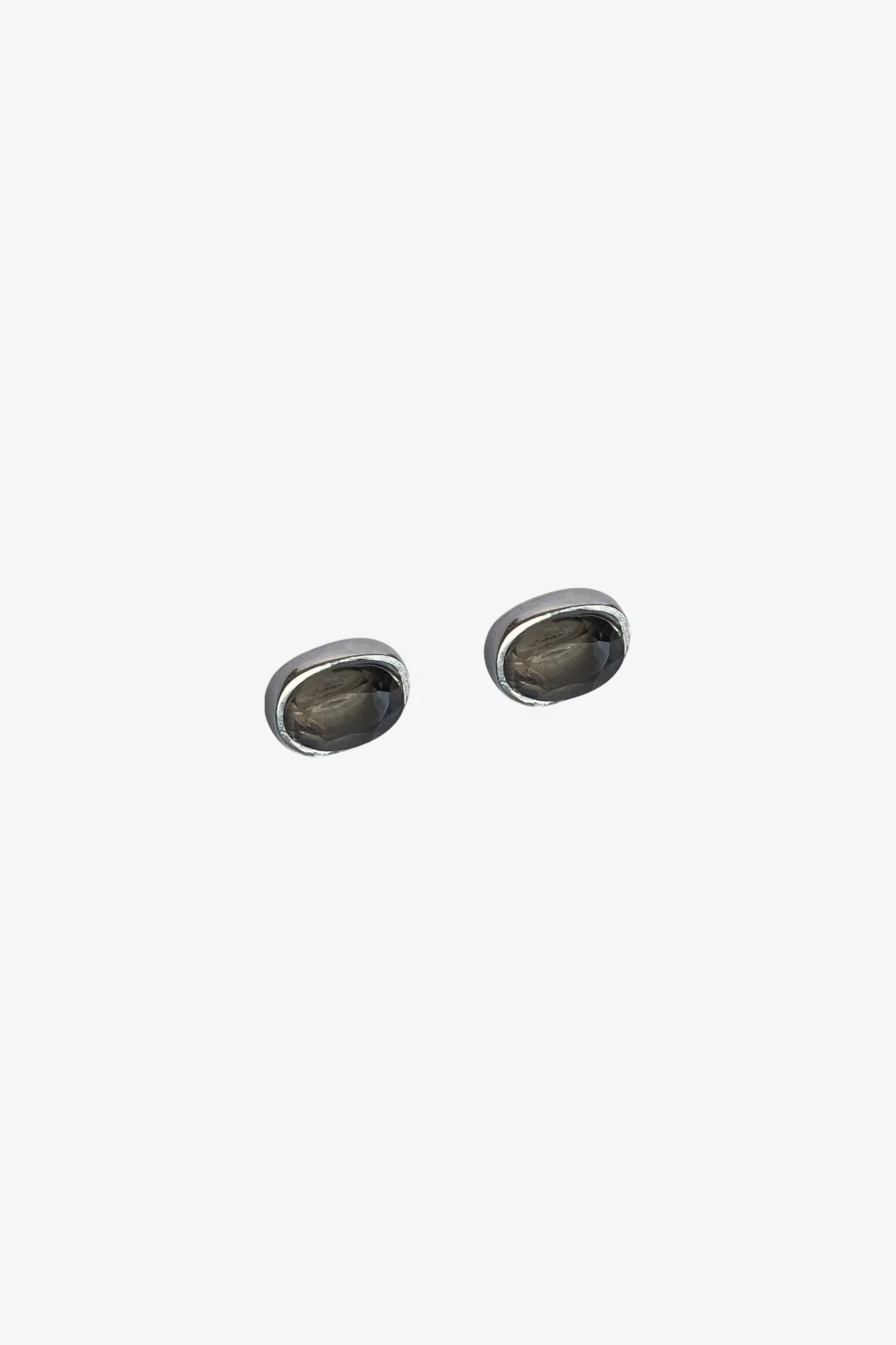 Boucles Smoky Quartz Argent 925 – Silver | Centre Commercial