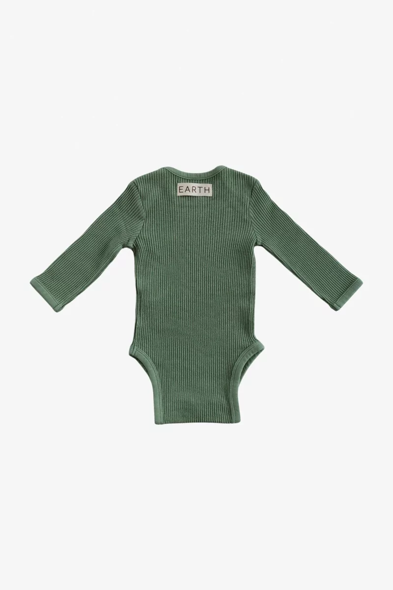 Combinaison Bébé Coton Bio – Green | Centre Commercial