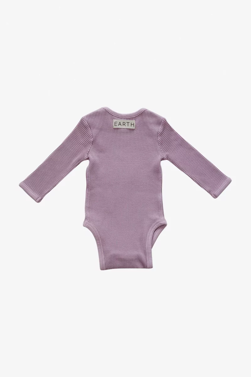 Combinaison Bébé Coton Bio – Cotton Lavender | Centre Commercial