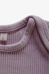 Organic Cotton Baby Suit – Cotton Lavender | Centre Commercial