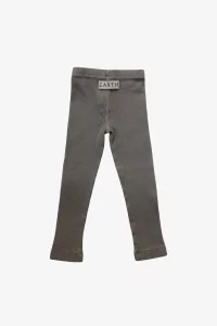 Baby Ribbed Cotton Pants – Khaki | Centre Commercial