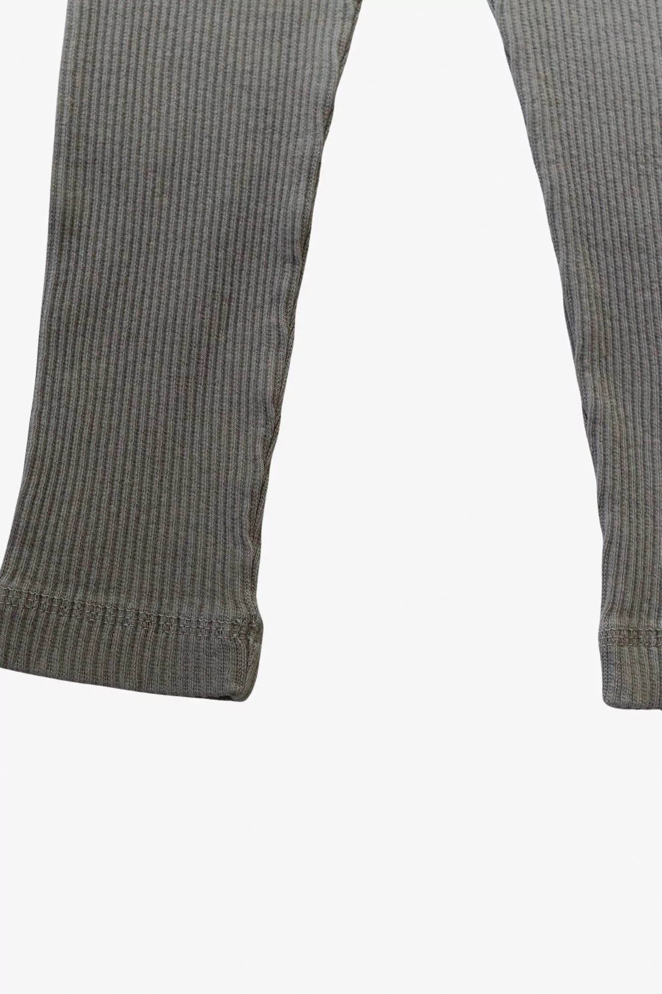 Pantalon Bébé Maille Côtelée – Khaki | Centre Commercial