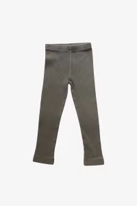 Pantalon Bébé Maille Côtelée – Khaki | Centre Commercial