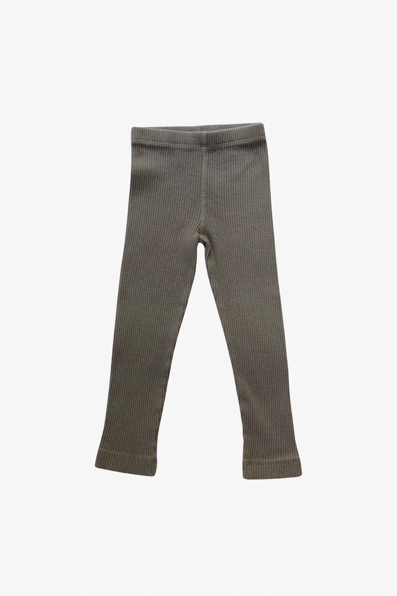 Pantalon Bébé Maille Côtelée – Khaki | Centre Commercial
