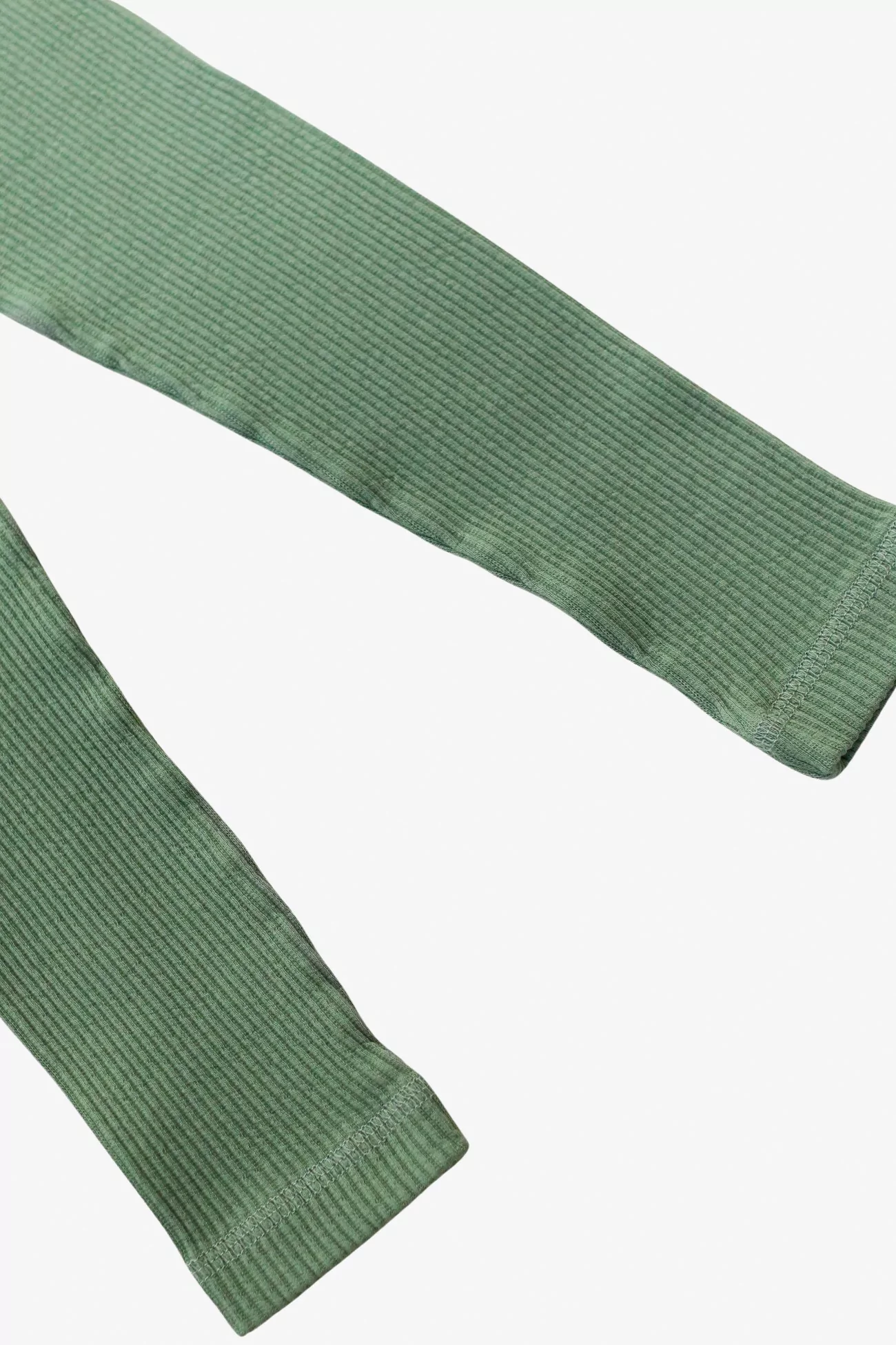Pantalon Bébé Maille Côtelée – Green | Centre Commercial