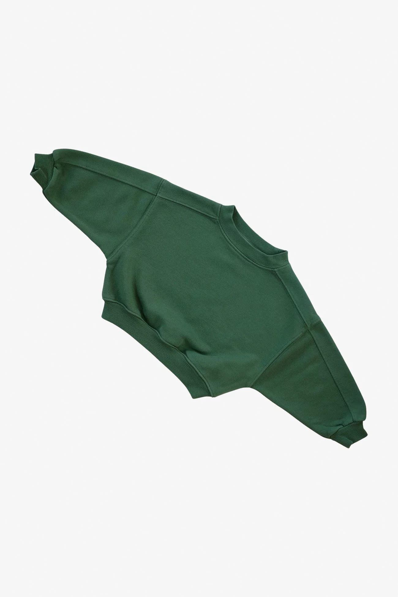 Sweat Enfant Coton Bio – Grass Green | Centre Commercial