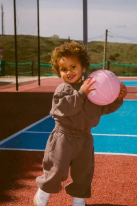 Sweat Enfant Coton Bio – Brown | Centre Commercial