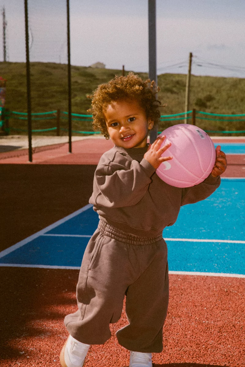 Sweat Enfant Coton Bio – Brown | Centre Commercial
