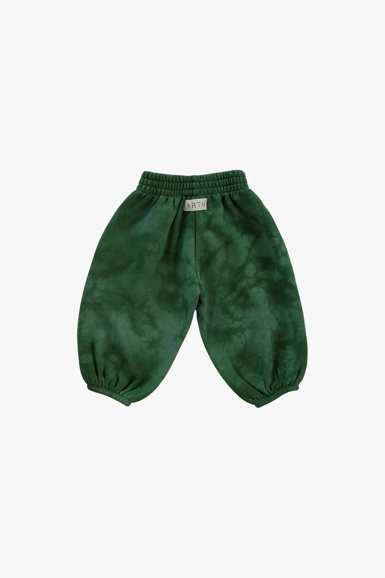 Pantalon Enfant Coton Bio Tie Dye – Grass Green | Centre Commercial