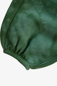 Kids Organic Cotton Bottom – Grass Green Tie Dye | Centre Commercial