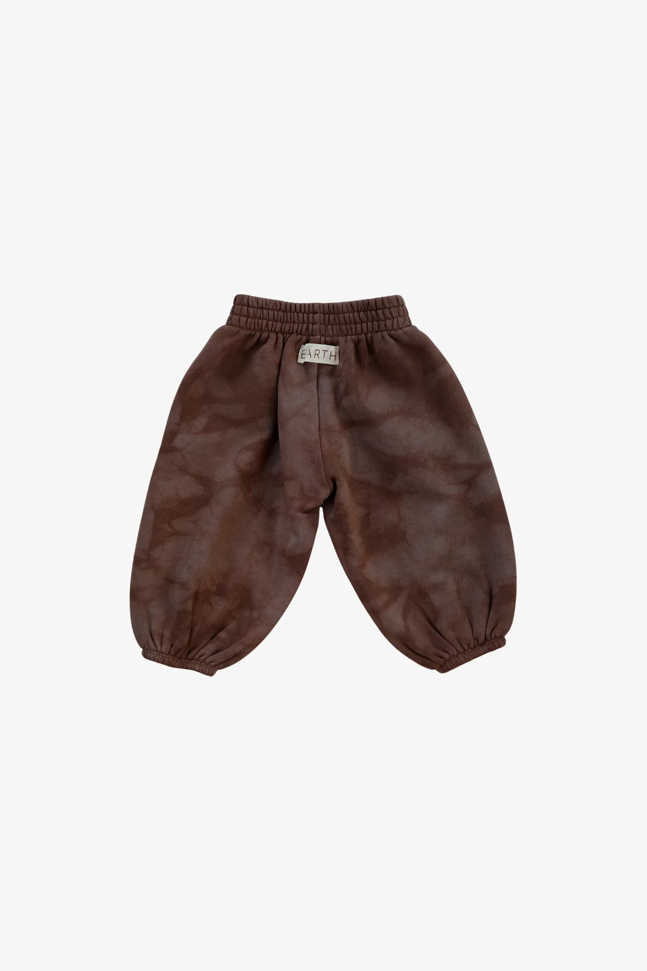 Pantalon Enfant Coton Bio Tie Dye – Brown | Centre Commercial