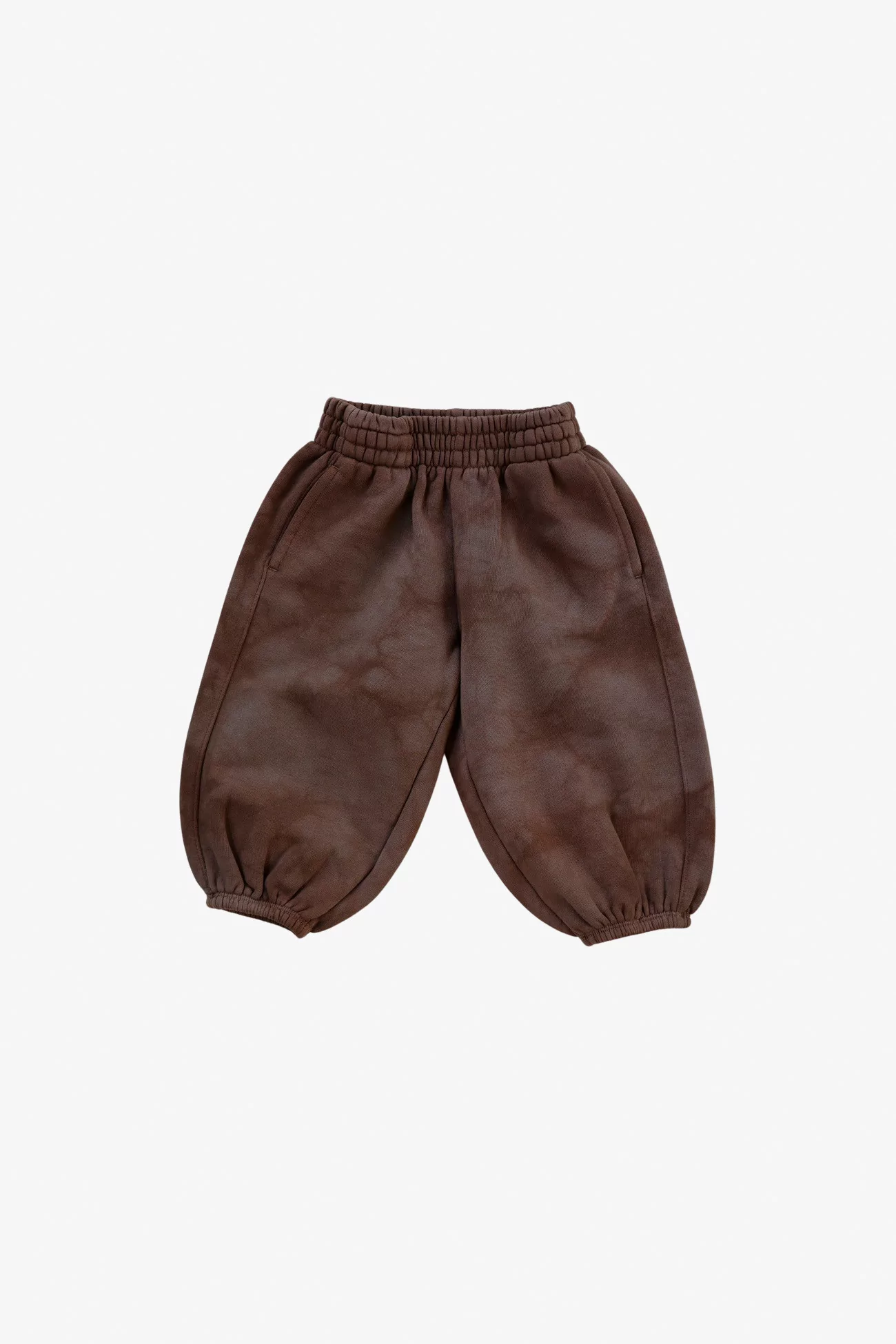 Pantalon Enfant Coton Bio Tie Dye – Brown | Centre Commercial