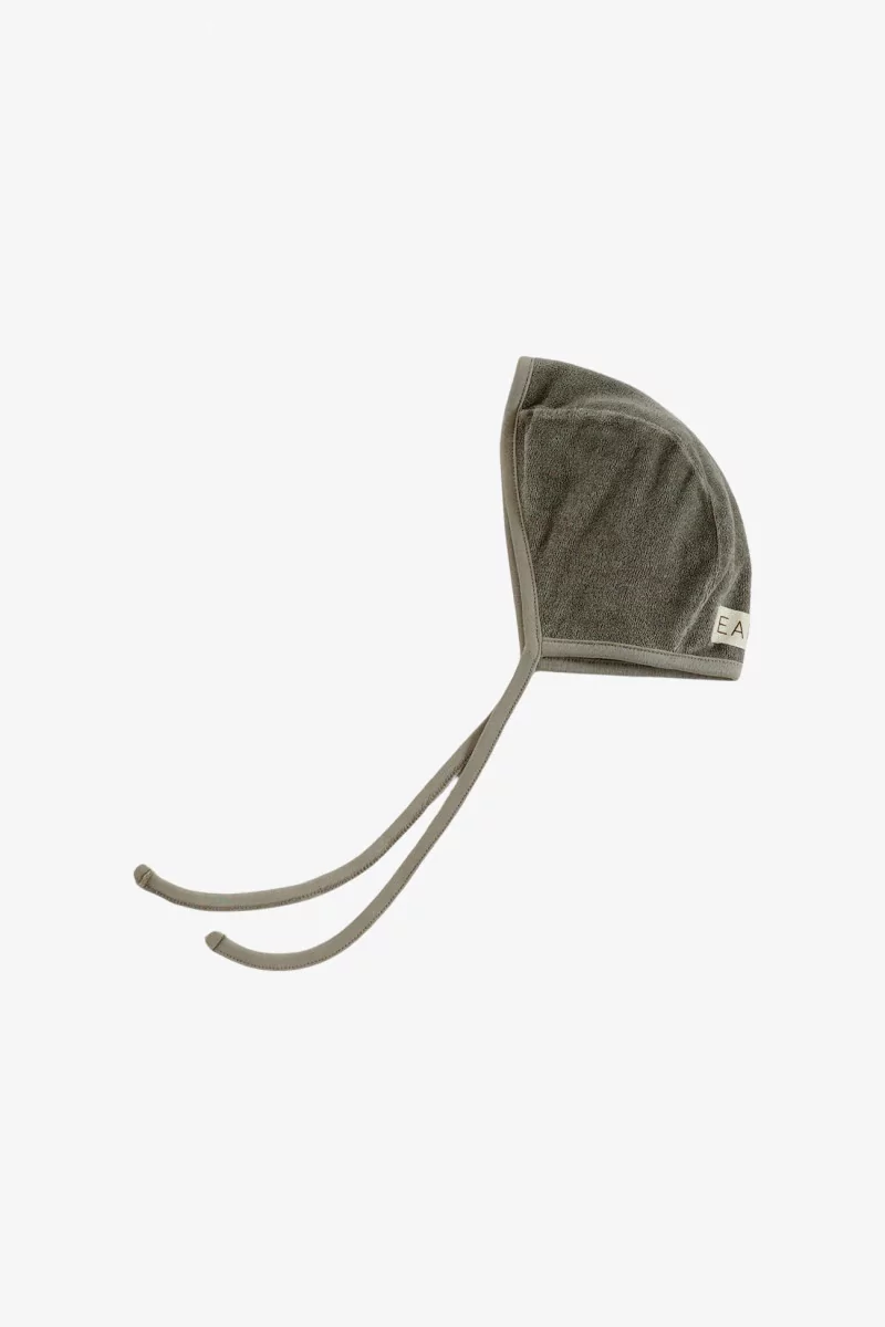 Bonnet Bébé Coton Bio – Khaki | Centre Commercial