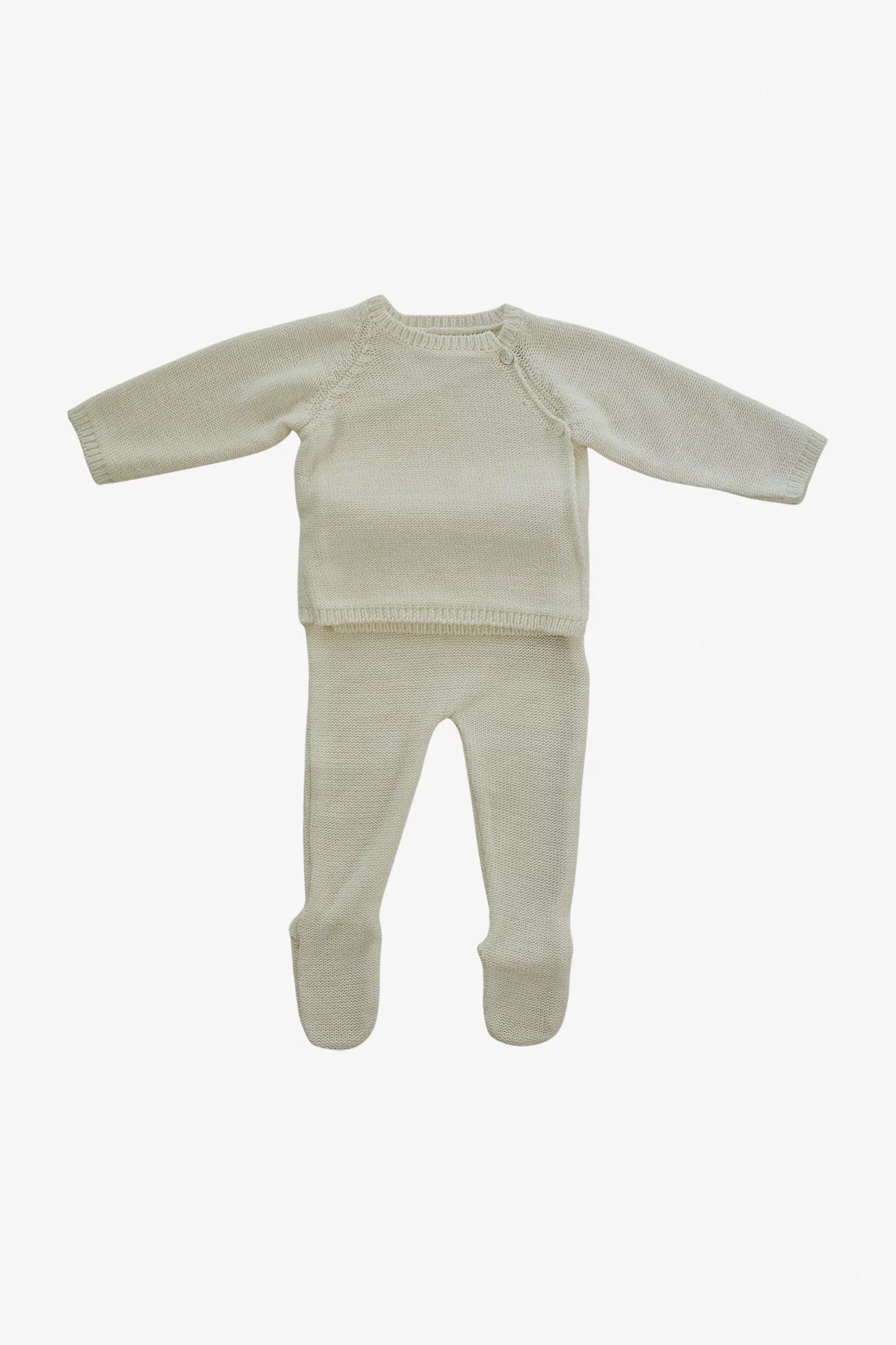 Organic Knit Newborn Set – Cream | Centre Commercial