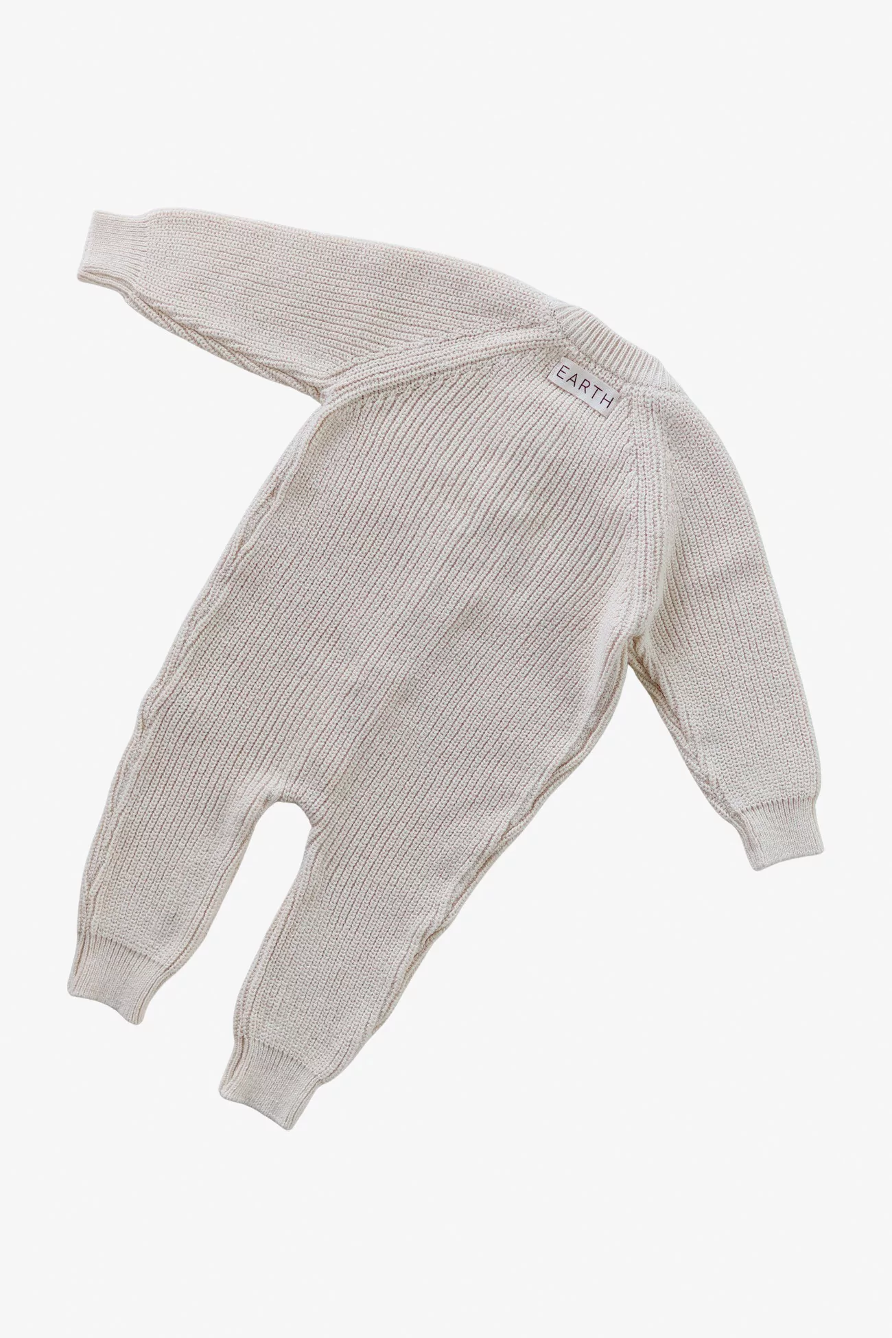 Combinaison Bébé Maille Coton Bio – Cream | Centre Commercial