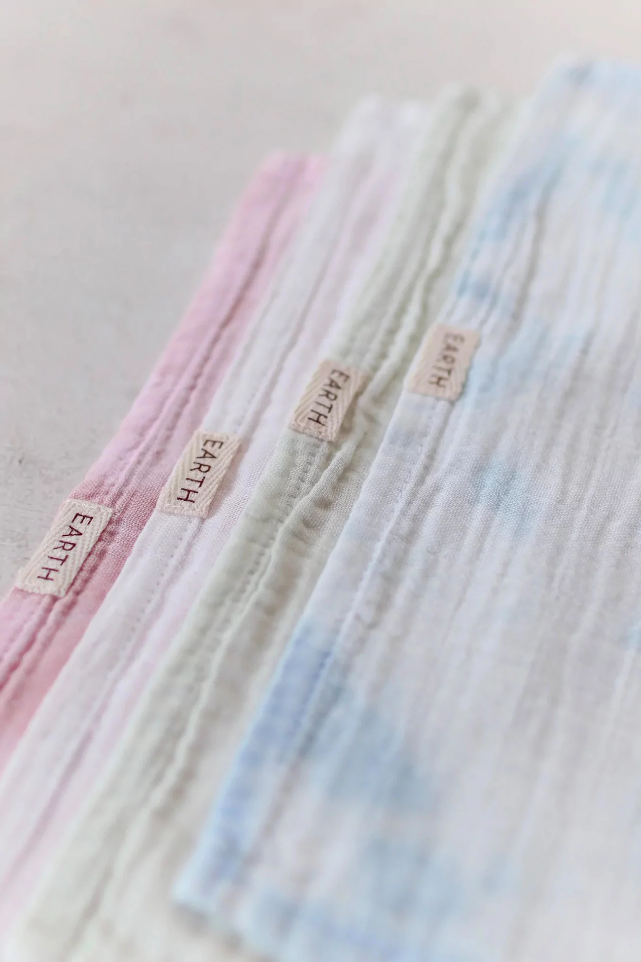Langes Bébé Coton Bio Tie Dye – Plant Dyed | Centre Commercial