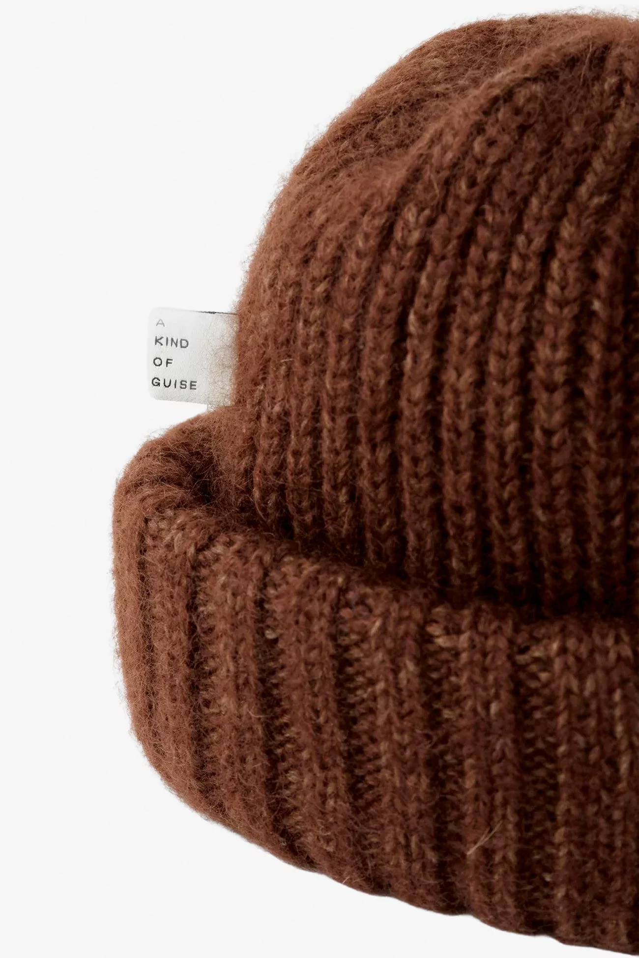 Orlu Alpaca & Merino Beanie – Chocolate Brown | Centre Commercial