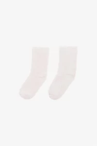 Buckle Organic Cotton Socks – Off White | Centre Commercial