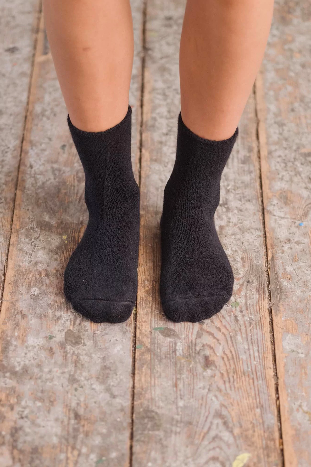 Chaussettes Buckle Coton Bio – Black | Centre Commercial