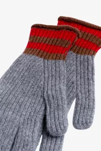 Love My Ribbed Lambswool Gloves – Grey Delight | Centre Commercial