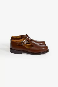 Sandale Salomé Homme Cuir – Marron | Centre Commercial