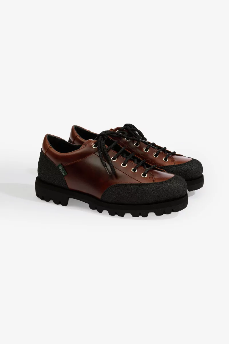 Paraboot Montana Boot – Brown & Black | Centre Commercial