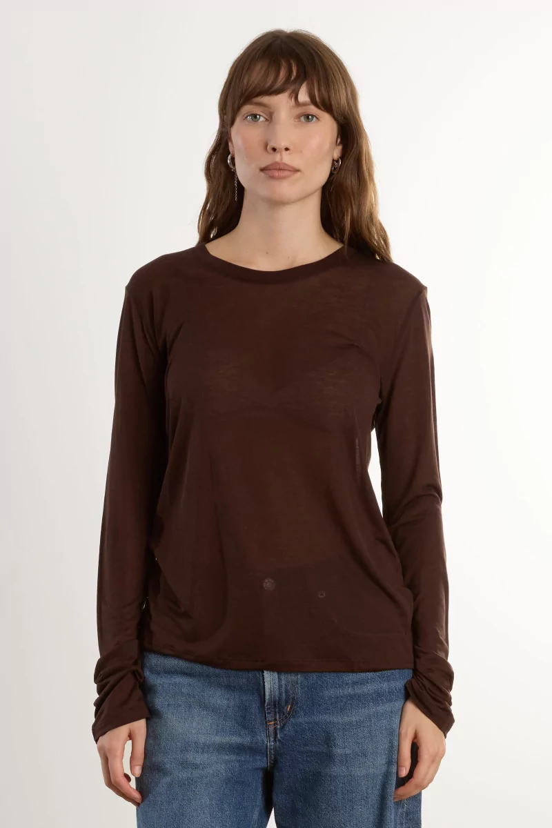 Lyocell Long Sleeve Tee Baserange – Tactile | Centre Commercial