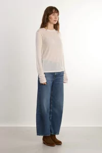 Lyocell Long Sleeve Tee Baserange – Undyed | Centre Commercial