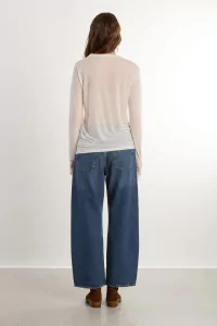 Lyocell Long Sleeve Tee Baserange – Undyed | Centre Commercial