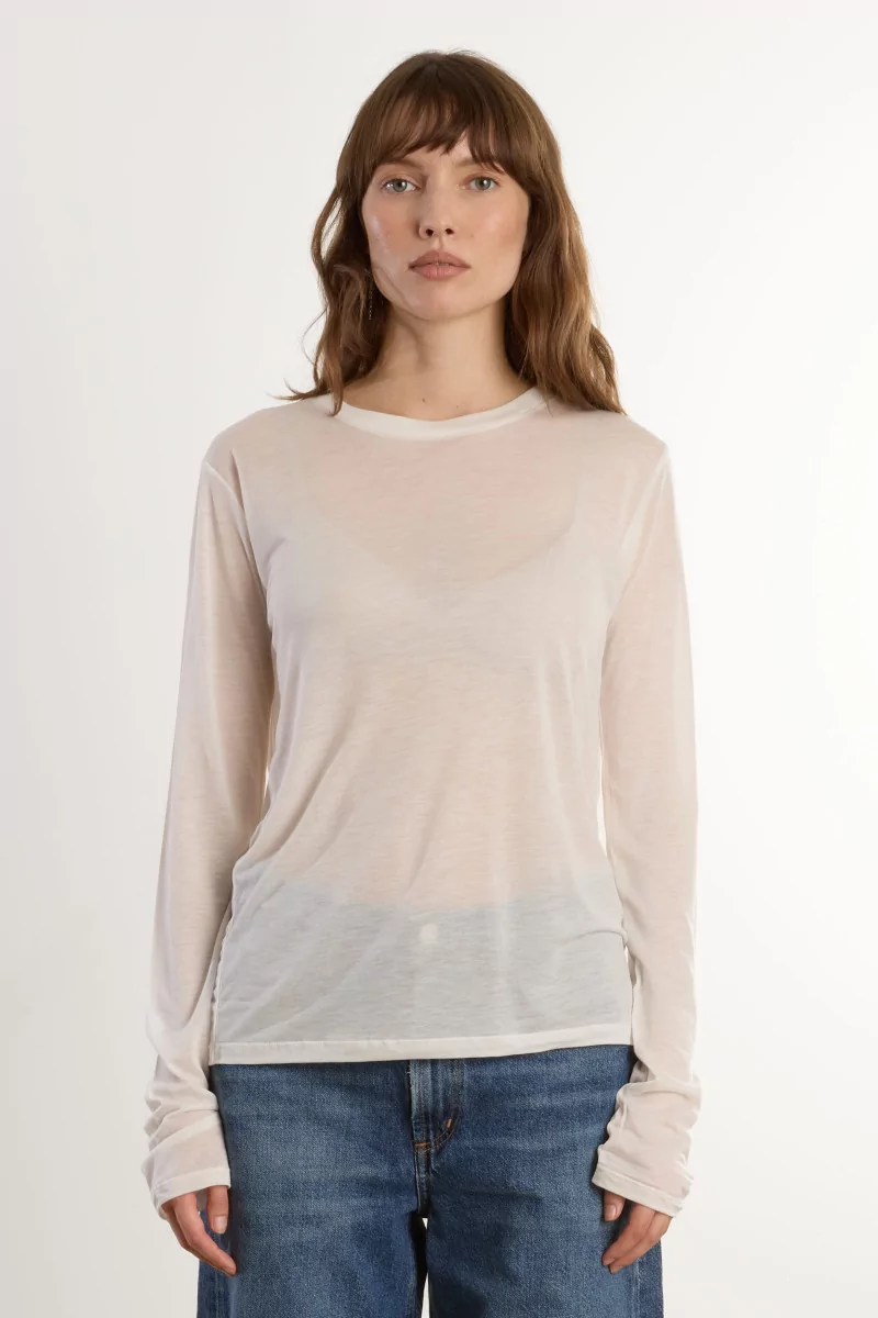 T-shirt Lyocell Baserange – Undyed | Centre Commercial
