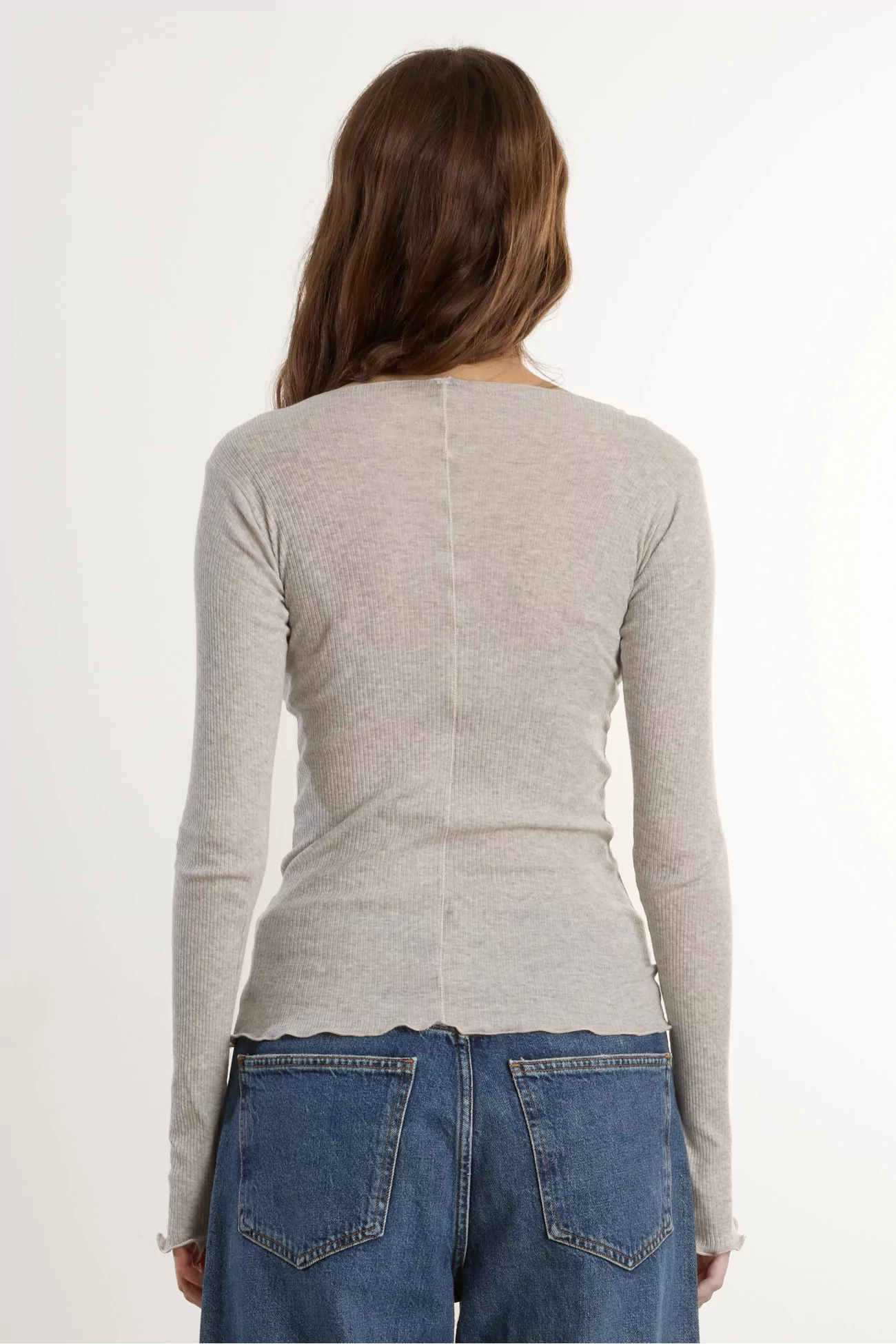 T-shirt Pama Coton Bio Baserange – Grey Melange | Centre Commercial