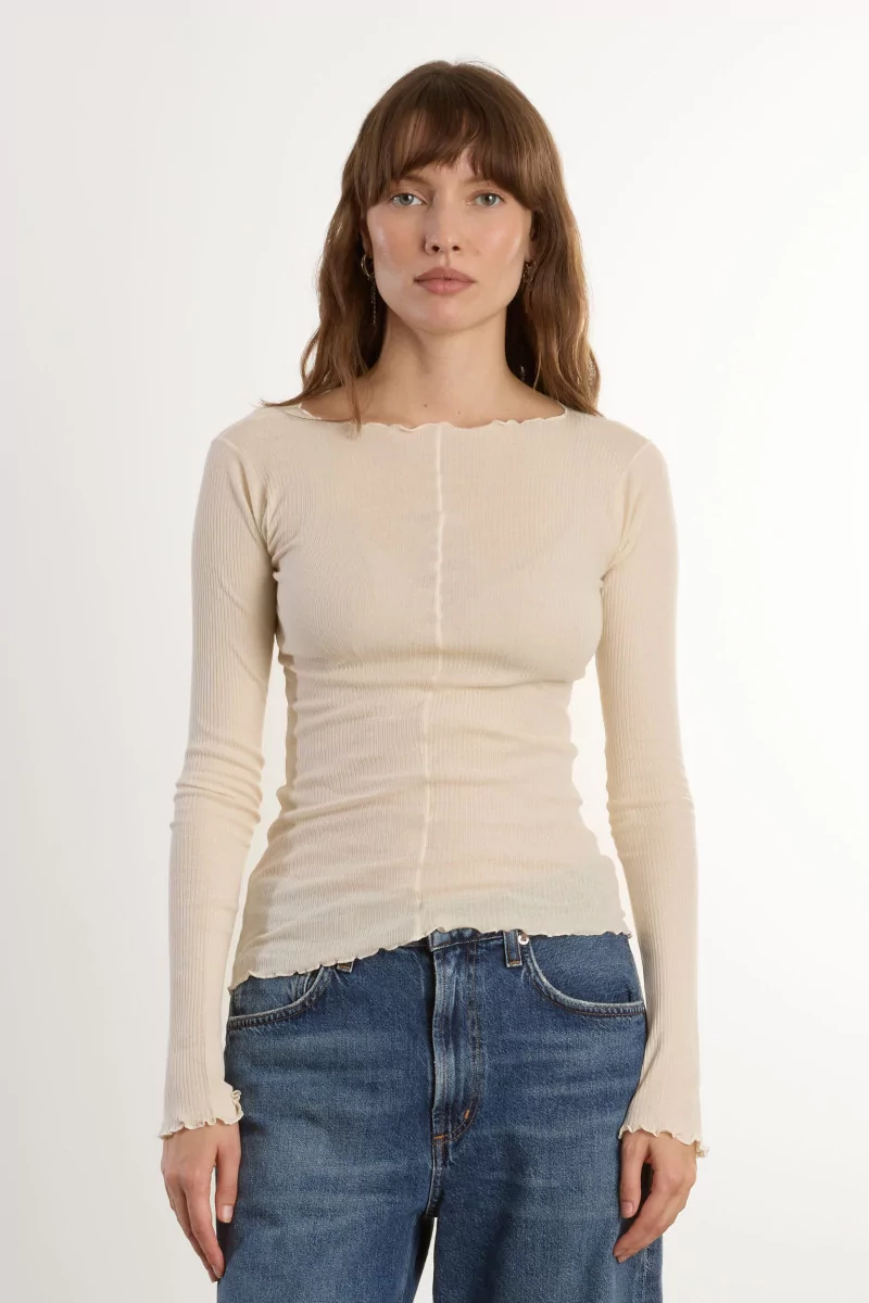 T-shirt Pama Coton Bio Baserange – Offwhite | Centre Commercial