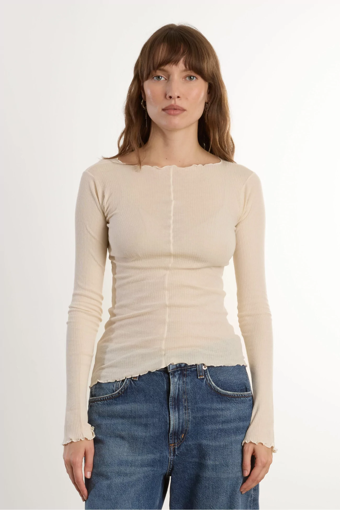 T-shirt Pama Coton Bio Baserange – Offwhite | Centre Commercial