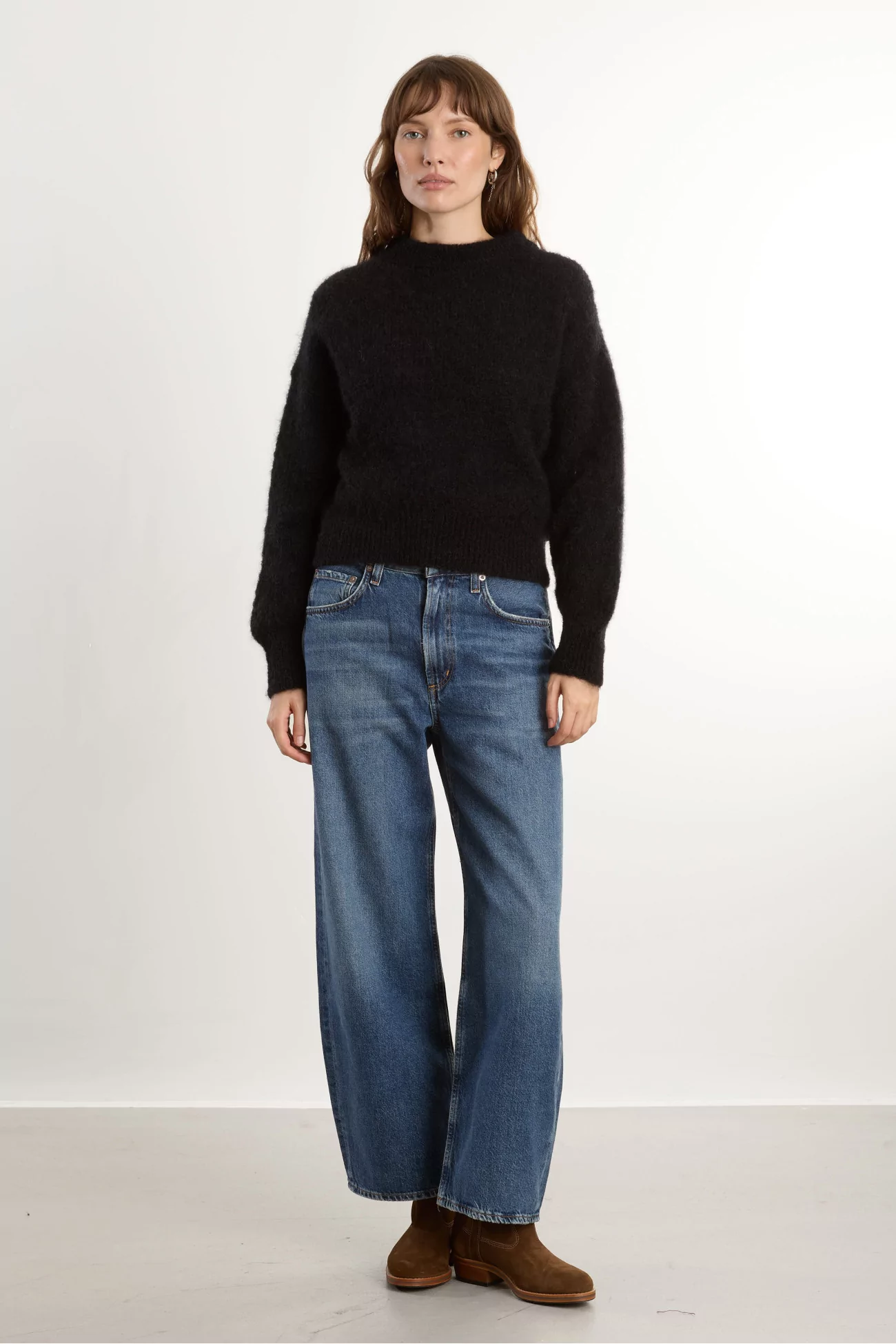 Pull Femme Mohair Jane Surprise – Black | Centre Commercial