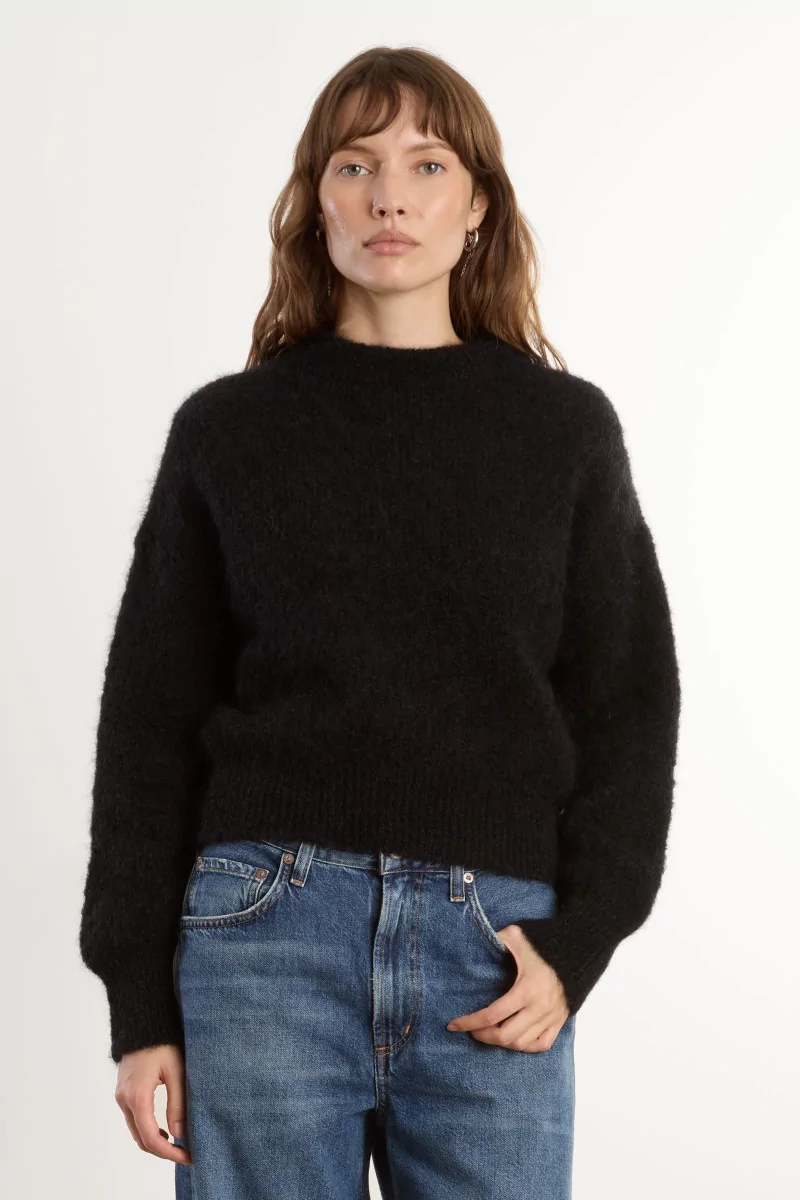 Pull Femme Mohair Jane Surprise – Black | Centre Commercial
