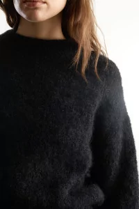 Pull Femme Mohair Jane Surprise – Black | Centre Commercial