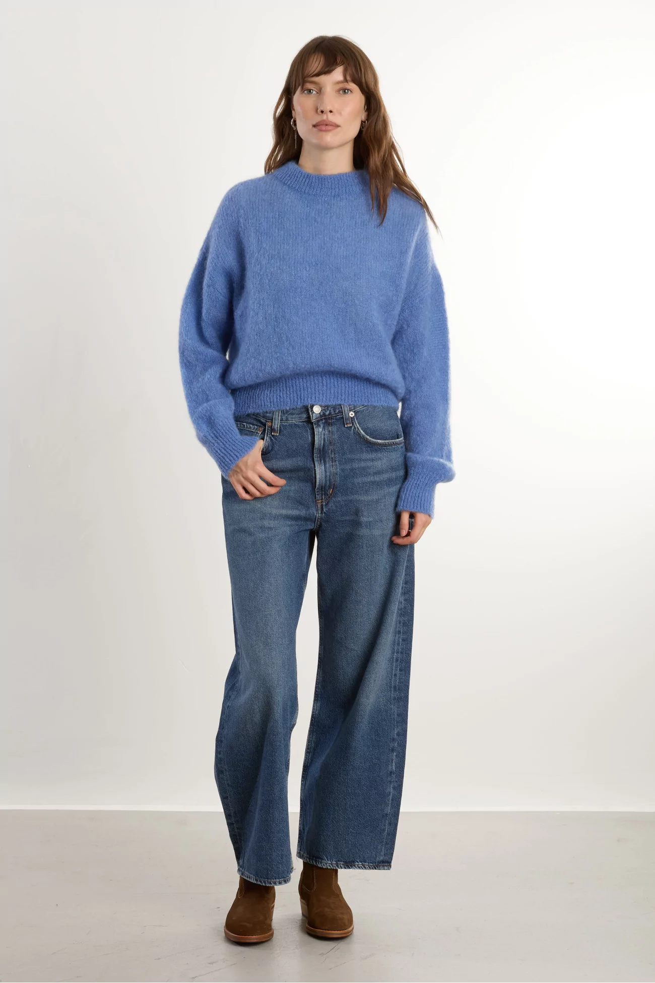 Surprise Jane Mohair Sweater Women – Blue | Centre Commercial