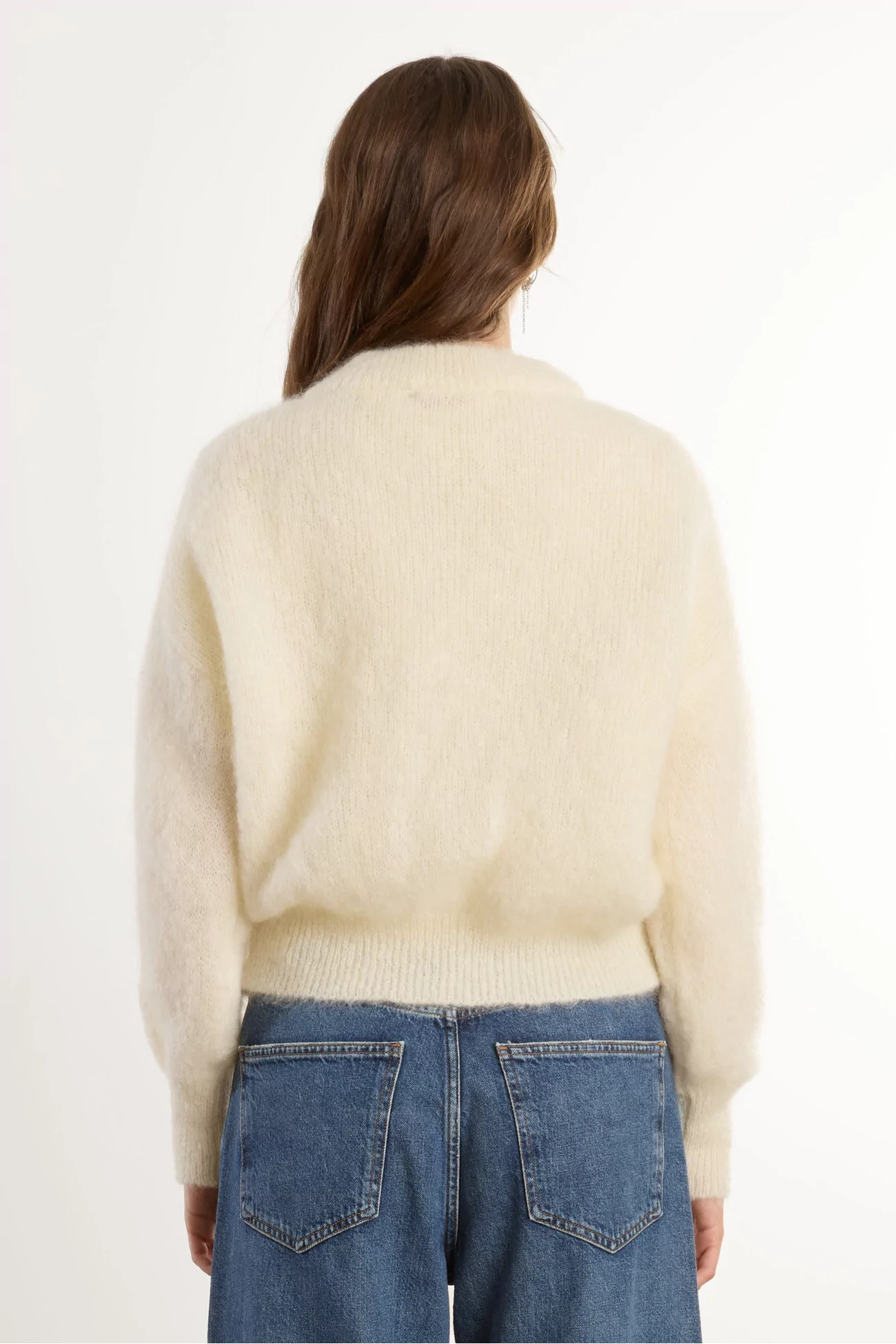 Pull Femme Mohair Jane Surprise – Cream | Centre Commercial