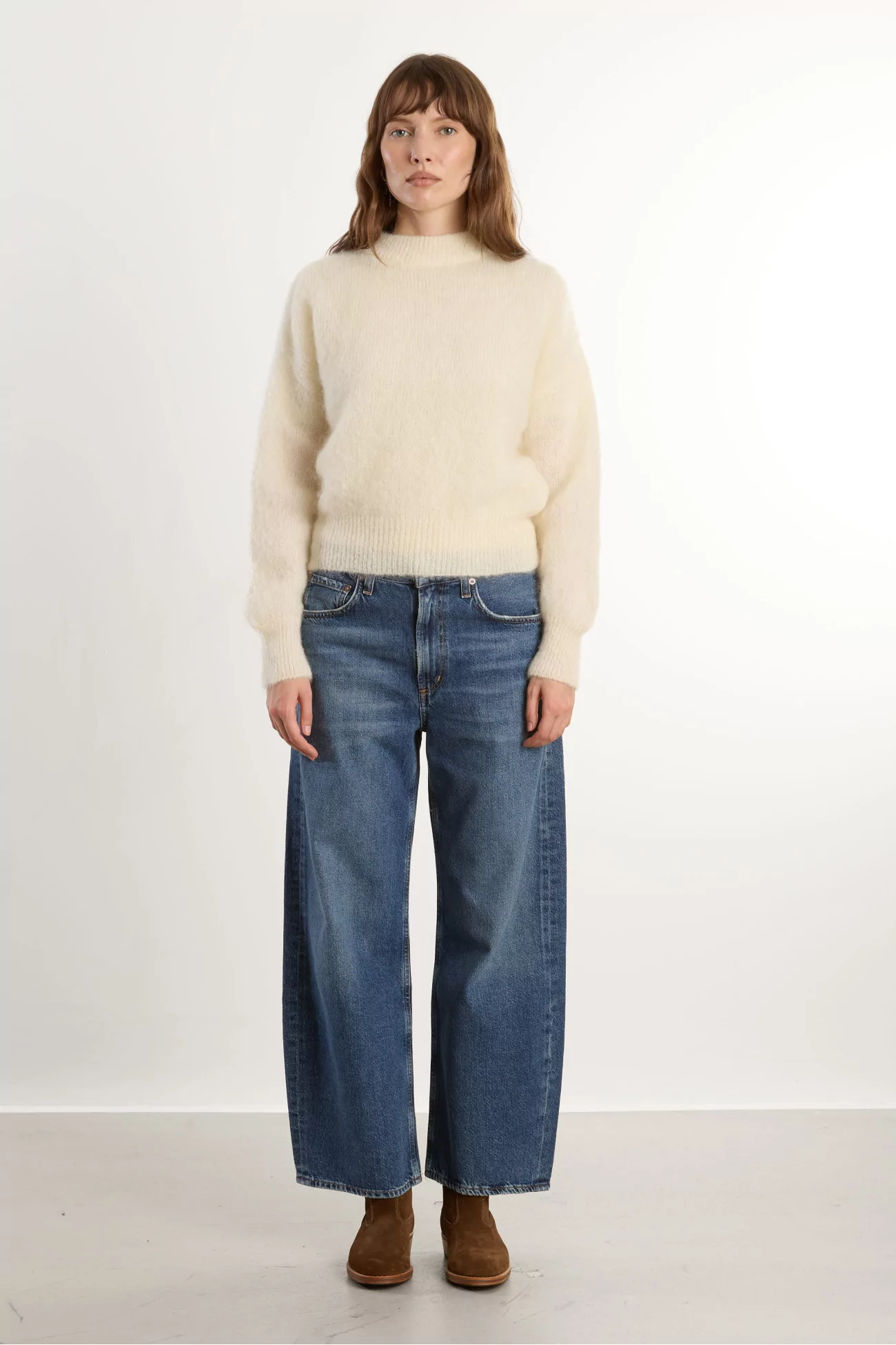 Pull Femme Mohair Jane Surprise – Cream | Centre Commercial
