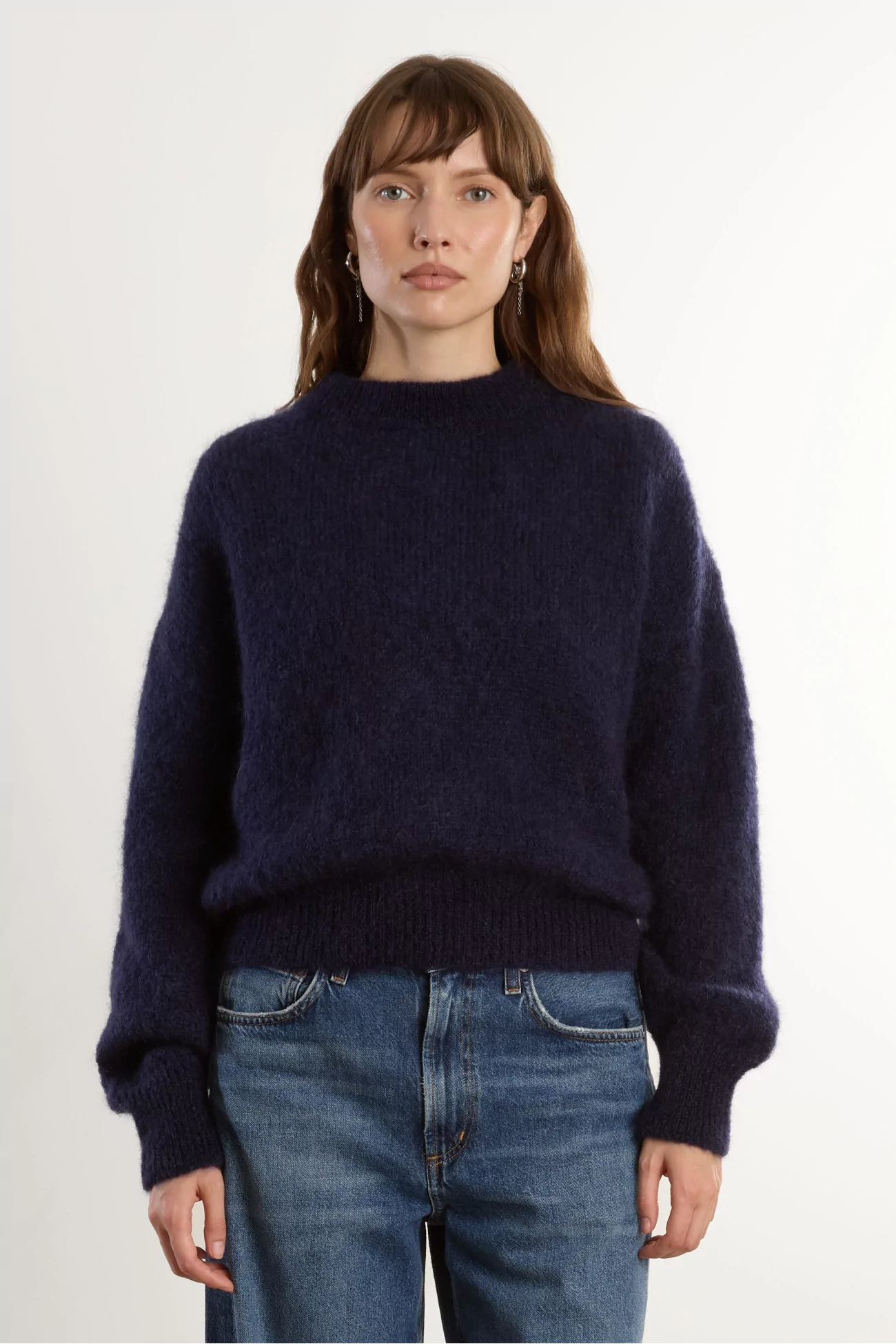 Pull Femme Mohair Jane Surprise – Navy Blue | Centre Commercial