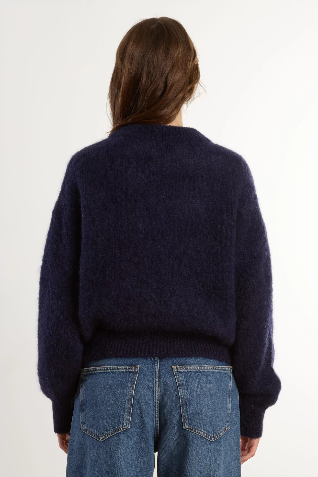 Surprise Jane Mohair Sweater Women – Navy Blue | Centre Commercial