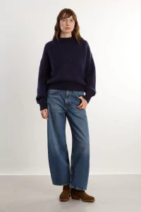 Pull Femme Mohair Jane Surprise – Navy Blue | Centre Commercial