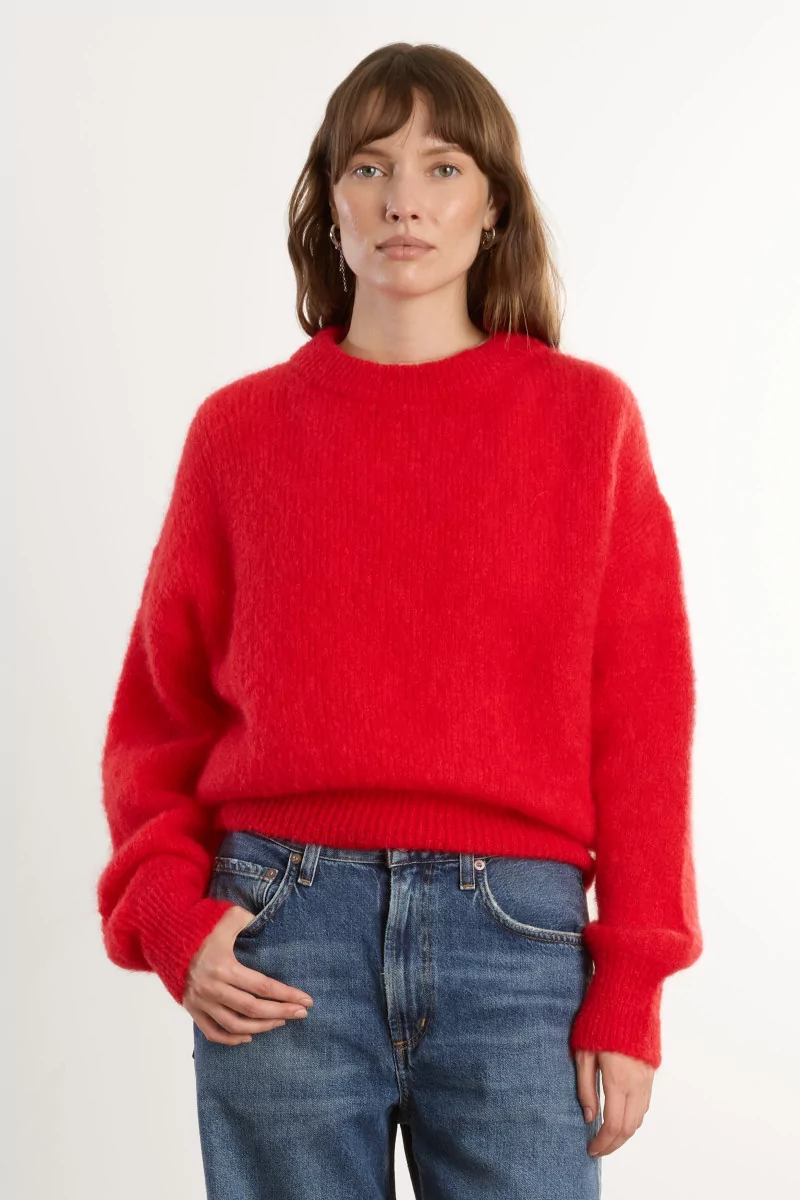 Pull Femme Mohair Jane Surprise – Red | Centre Commercial