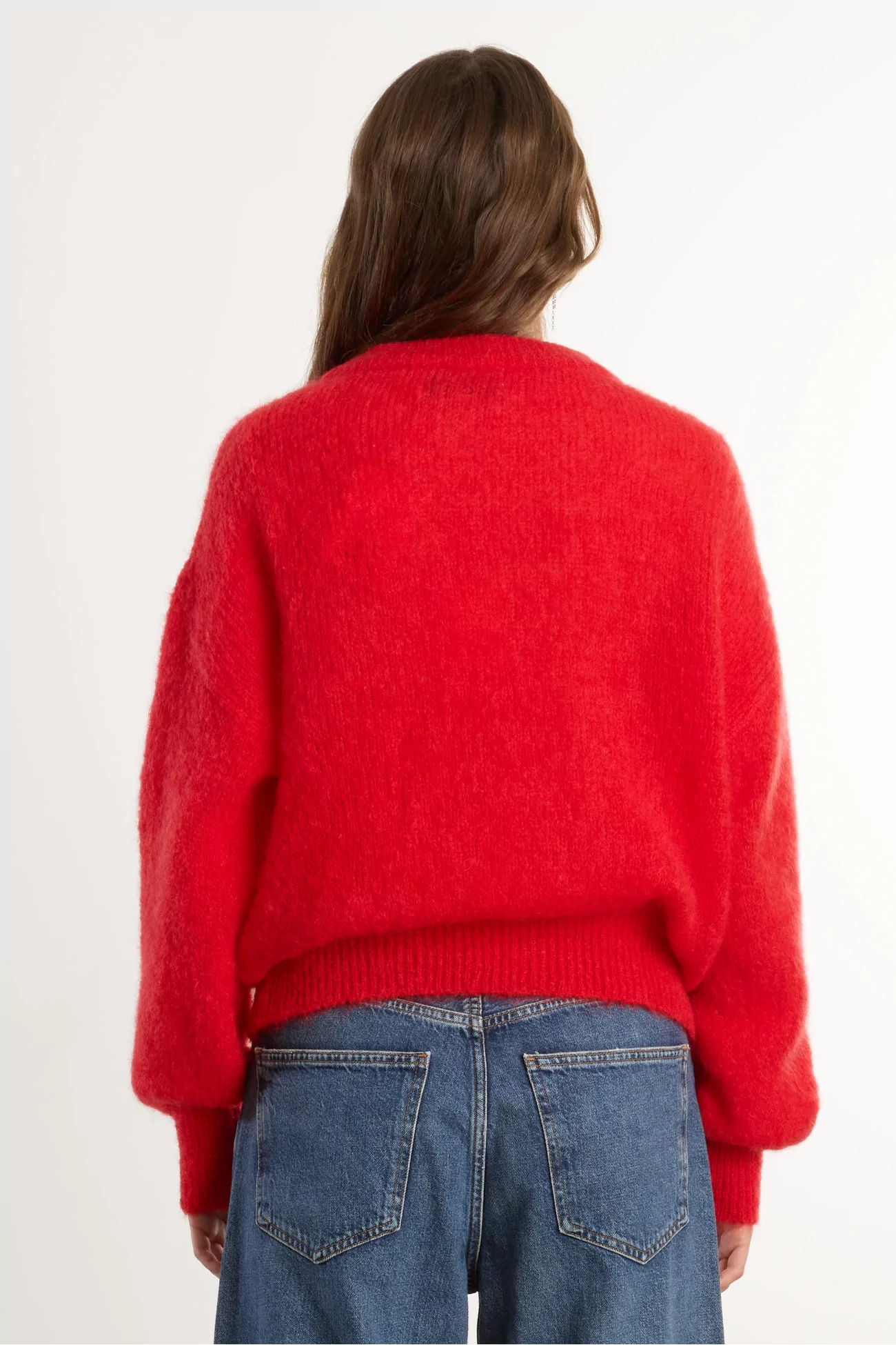 Pull Femme Mohair Jane Surprise – Red | Centre Commercial