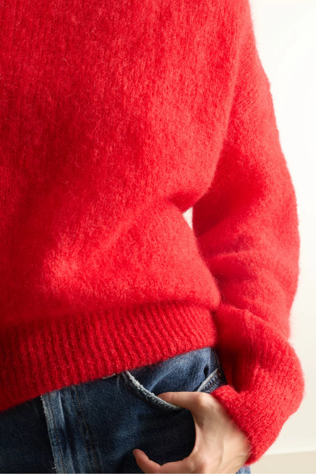 Surprise Jane Mohair Sweater Women – Red | Centre Commercial