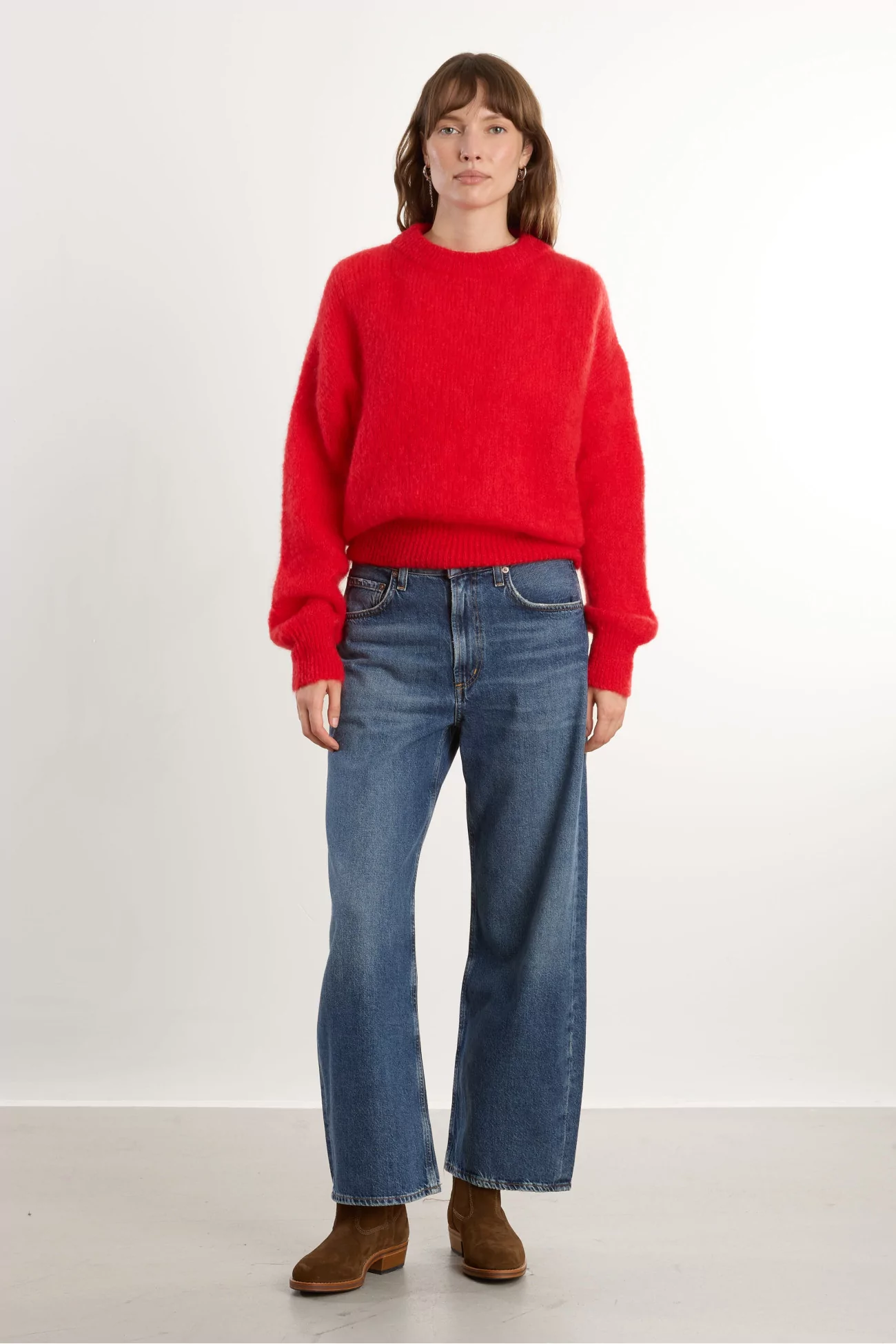 Surprise Jane Mohair Sweater Women – Red | Centre Commercial