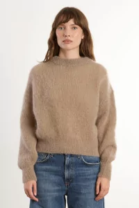 Pull Femme Mohair Jane Surprise – Taupe | Centre Commercial
